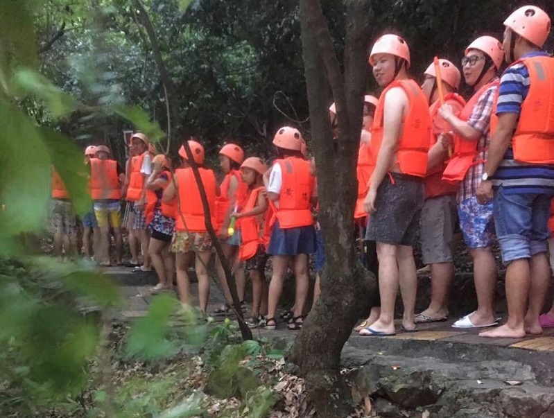 懷著無比興奮的心情等候漂流之旅 懷著無比興奮的心情等候漂流之旅